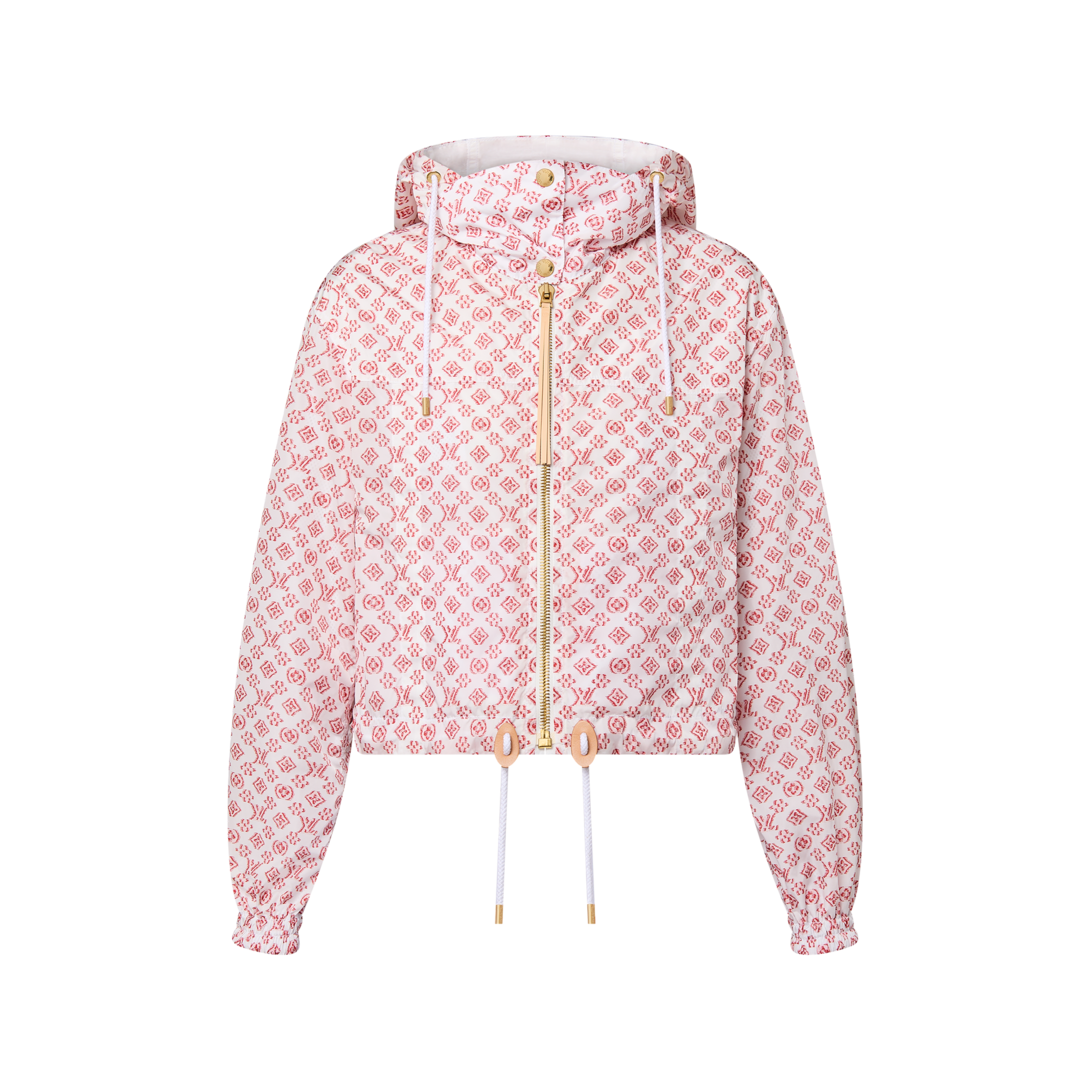 8683 Louis Vuitton ピンク クロップドパーカー louis-vuitton--